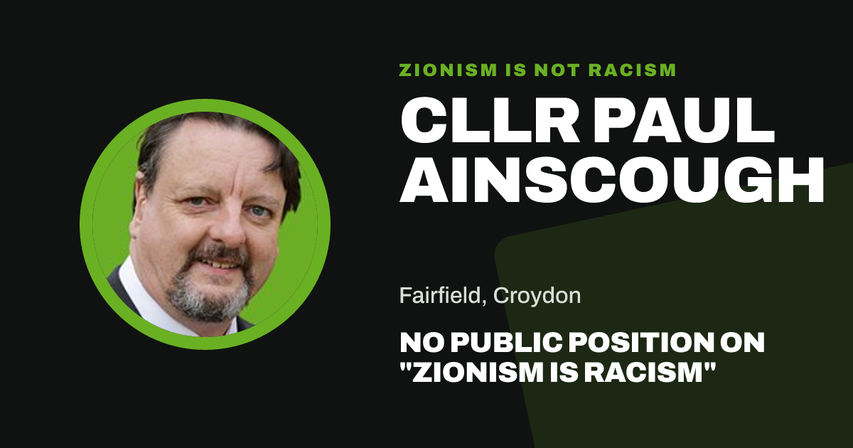 Share image: Cllr Paul Ainscough, Fairfield ward, Croydon