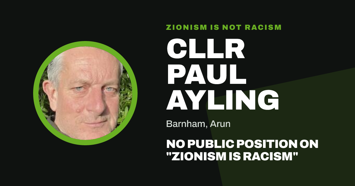 Share image: Cllr Paul Ayling, Barnham ward, Arun