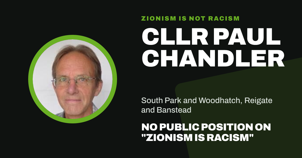 Share image: Cllr Paul Chandler, South Park and Woodhatch ward, Reigate and Banstead