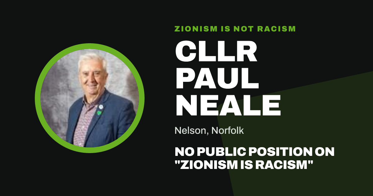 Share image: Cllr Paul Neale, Nelson ward, Norfolk