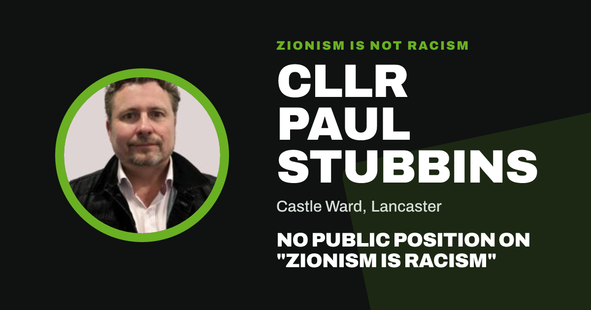 Share image: Cllr Paul Stubbins, Castle Ward ward, Lancaster