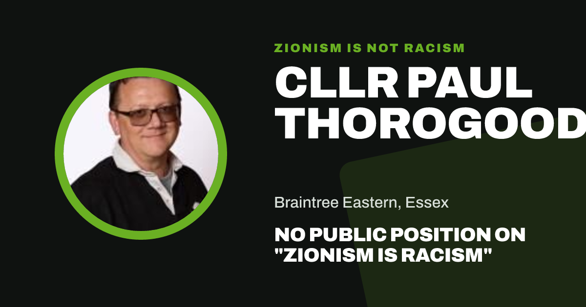 Share image: Cllr Paul Thorogood, Braintree Eastern ward, Essex