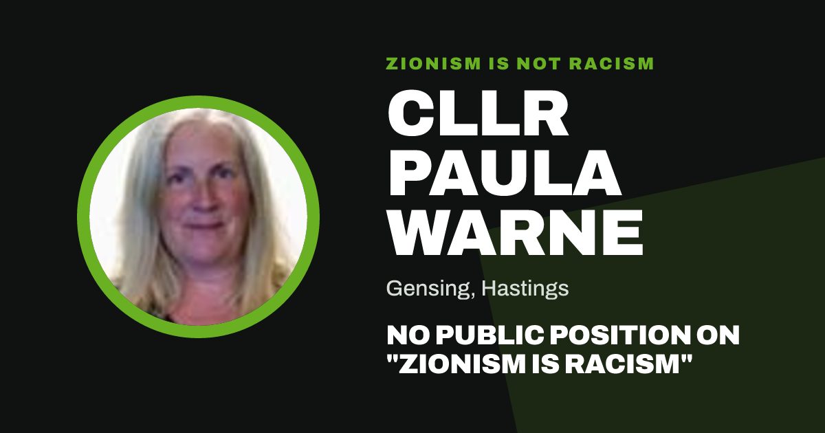 Share image: Cllr Paula Warne, Gensing ward, Hastings