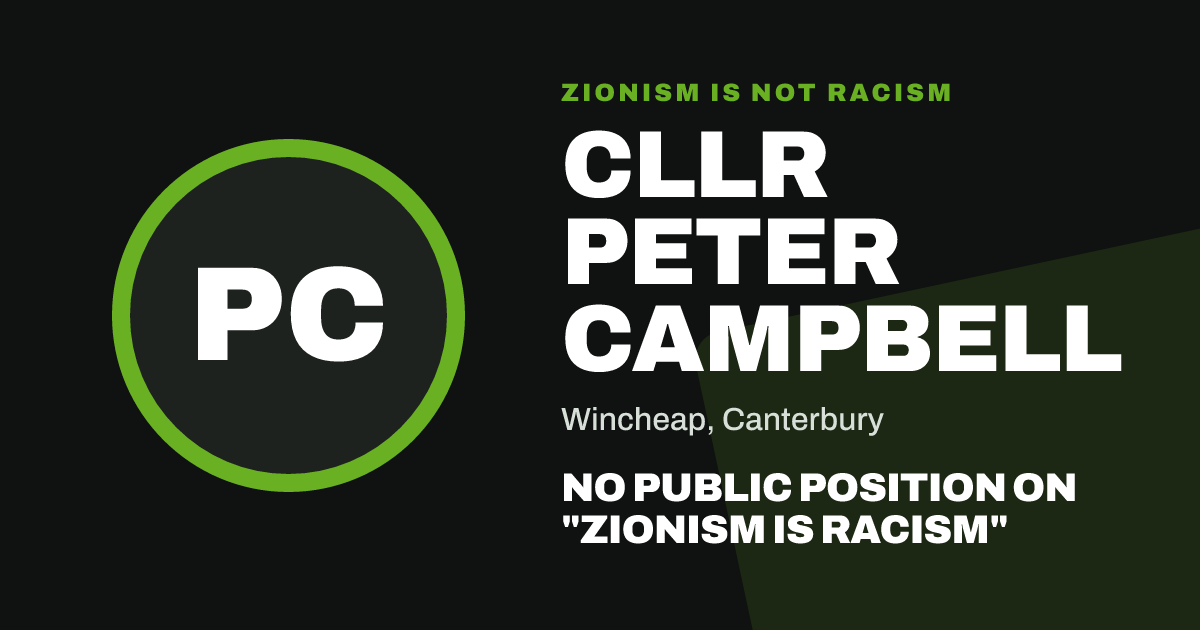 Share image: Cllr Peter Campbell, Wincheap ward, Canterbury