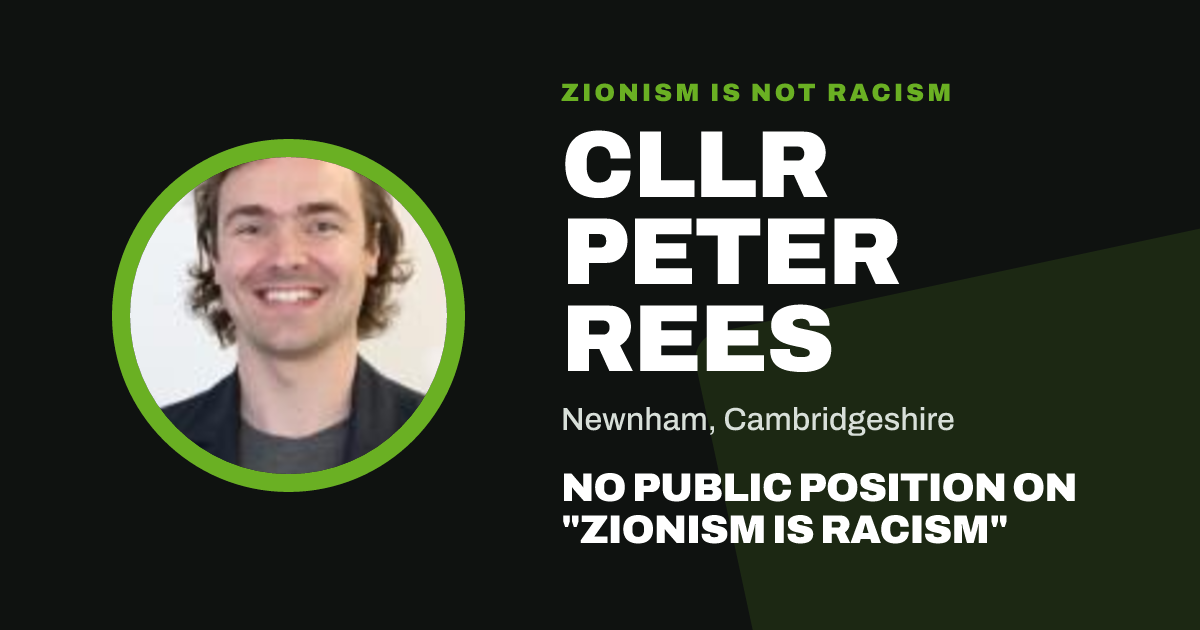 Share image: Cllr Peter Rees, Newnham ward, Cambridgeshire