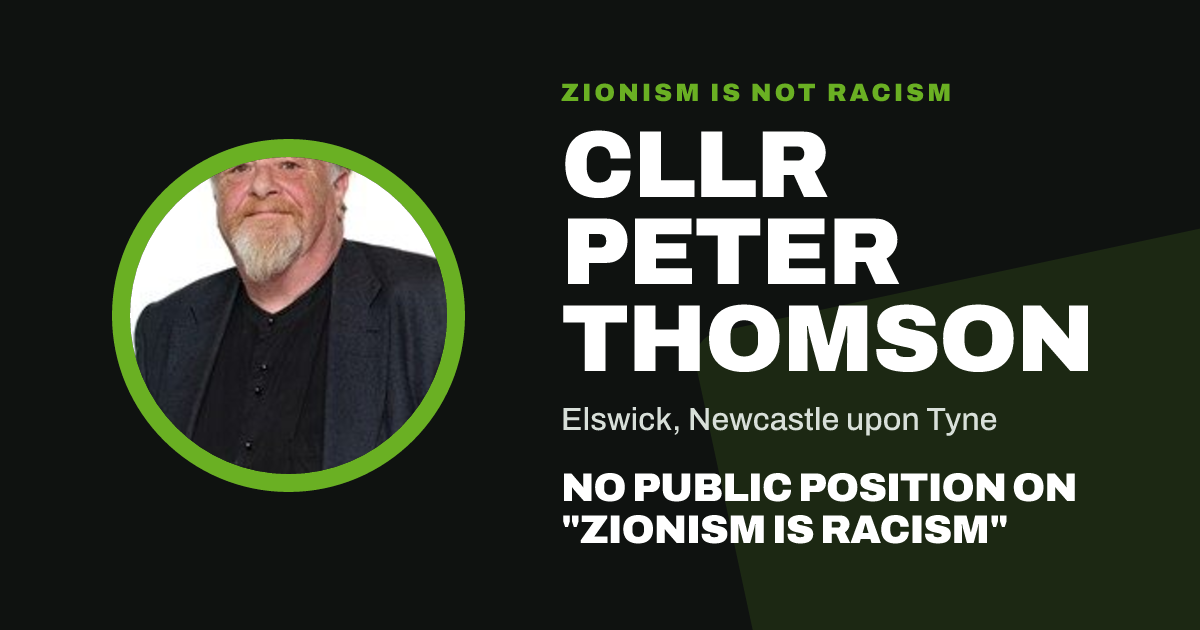 Share image: Cllr Peter Thomson, Elswick ward, Newcastle upon Tyne