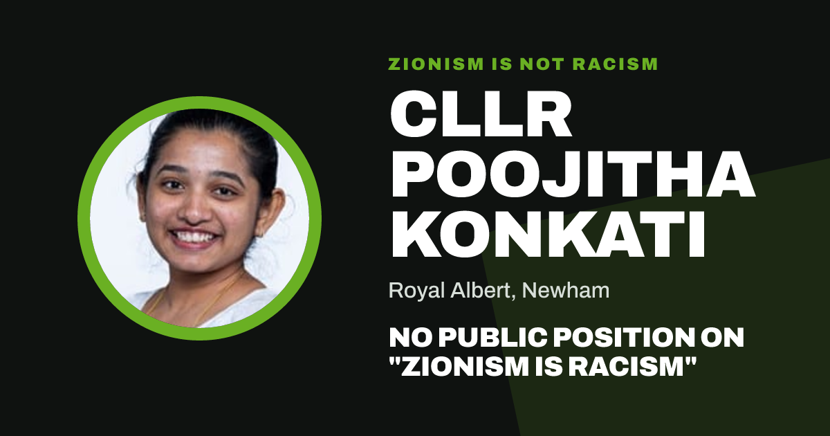 Share image: Cllr Poojitha Konkati, Royal Albert ward, Newham