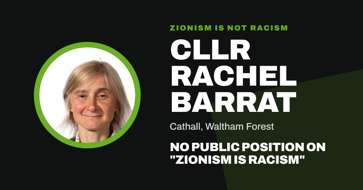 Share image: Cllr Rachel Barrat, Cathall ward, Waltham Forest