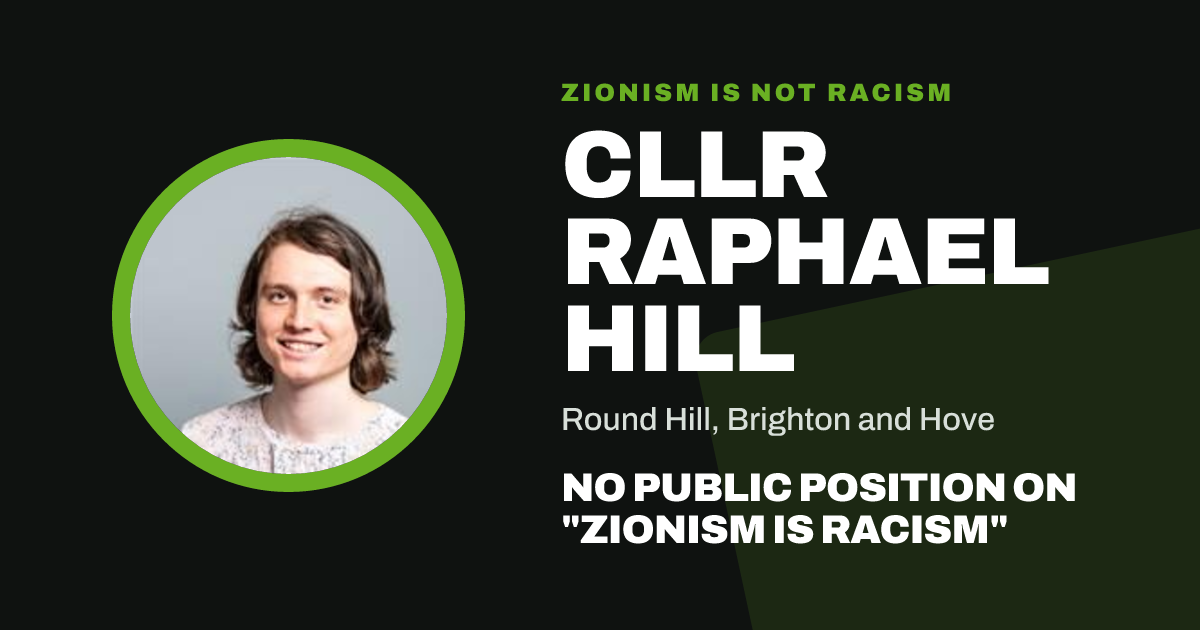 Share image: Cllr Raphael Hill, Round Hill ward, Brighton and Hove