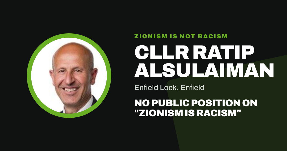 Share image: Cllr Ratip Alsulaiman, Enfield Lock ward, Enfield