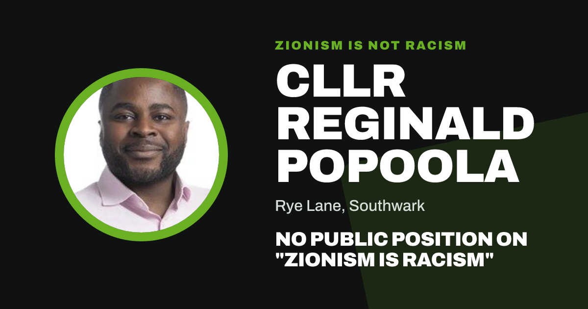 Share image: Cllr Reginald Popoola, Rye Lane ward, Southwark