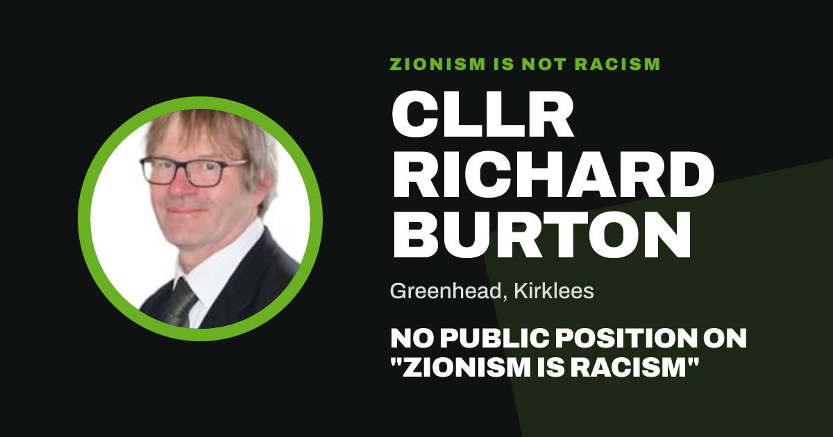 Share image: Cllr Richard Burton, Greenhead ward, Kirklees