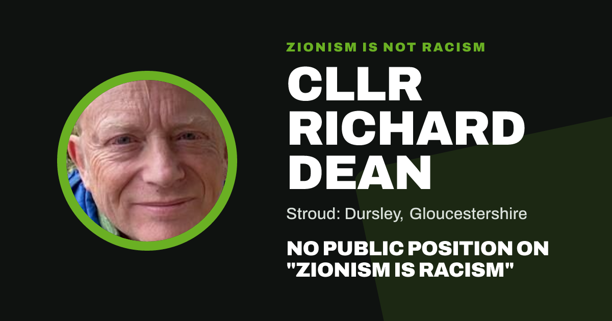 Share image: Cllr Richard Dean, Stroud: Dursley ward, Gloucestershire