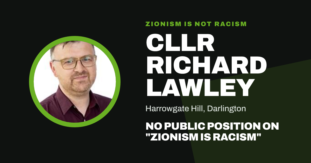Share image: Cllr Richard Lawley, Harrowgate Hill ward, Darlington