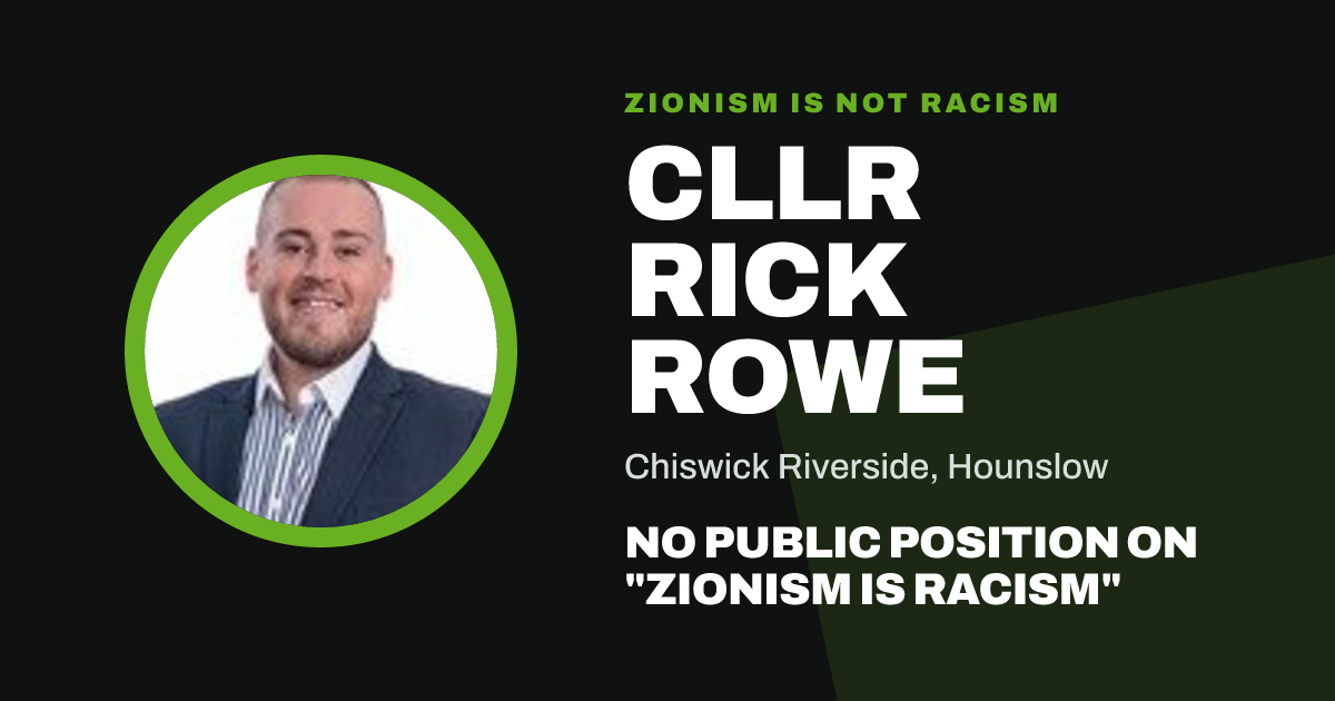 Share image: Cllr Rick Rowe, Chiswick Riverside ward, Hounslow