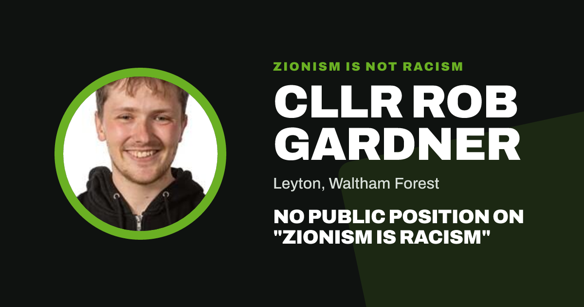 Share image: Cllr Rob Gardner, Leyton ward, Waltham Forest