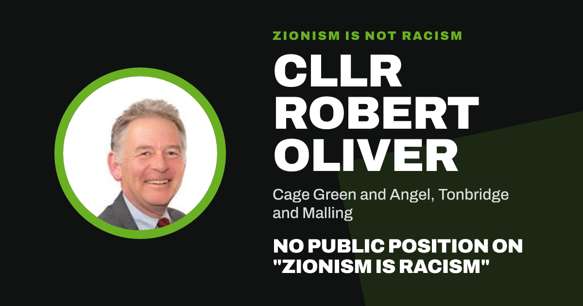 Share image: Cllr Robert Oliver, Cage Green and Angel ward, Tonbridge and Malling