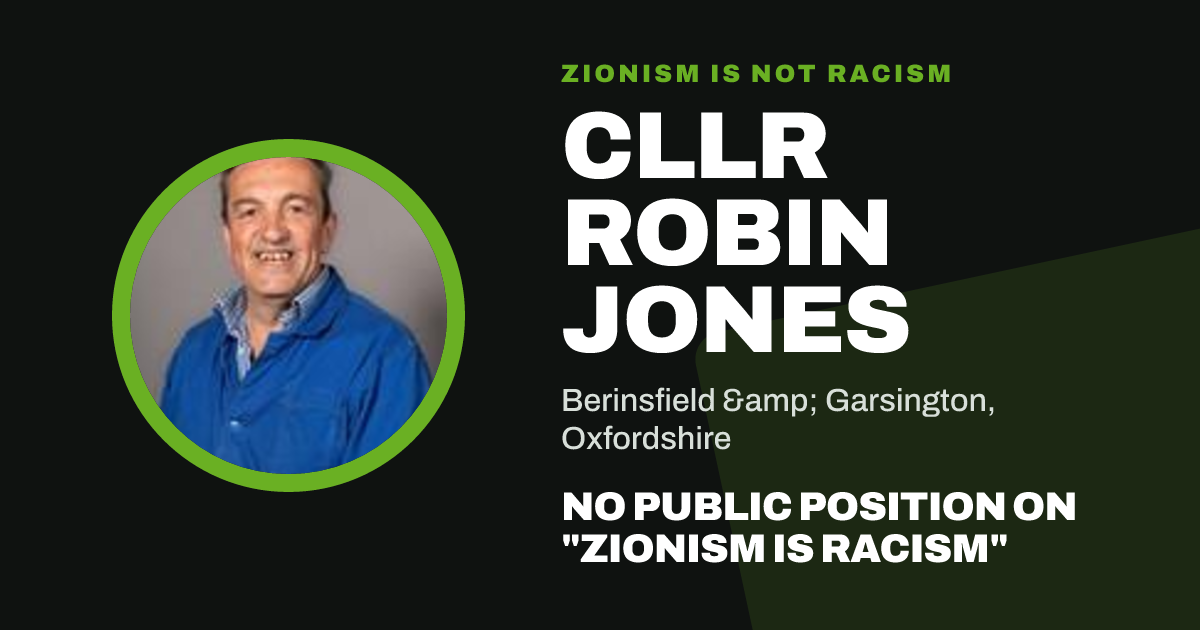 Share image: Cllr Robin Jones, Berinsfield & Garsington ward, Oxfordshire