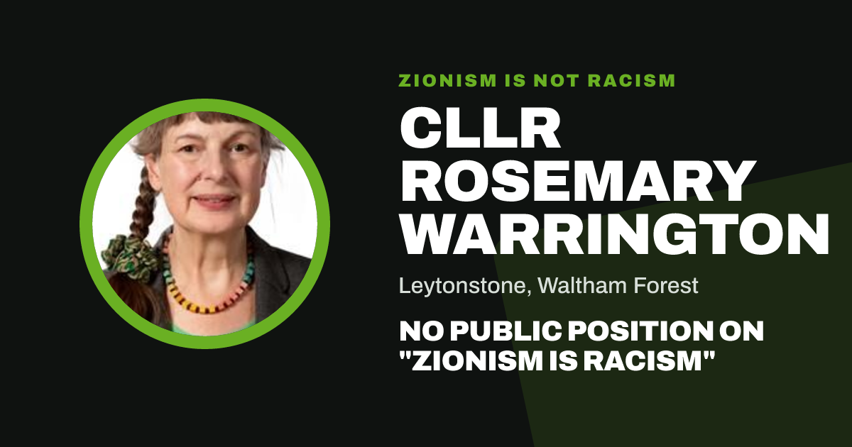 Share image: Cllr RoseMary Warrington, Leytonstone ward, Waltham Forest