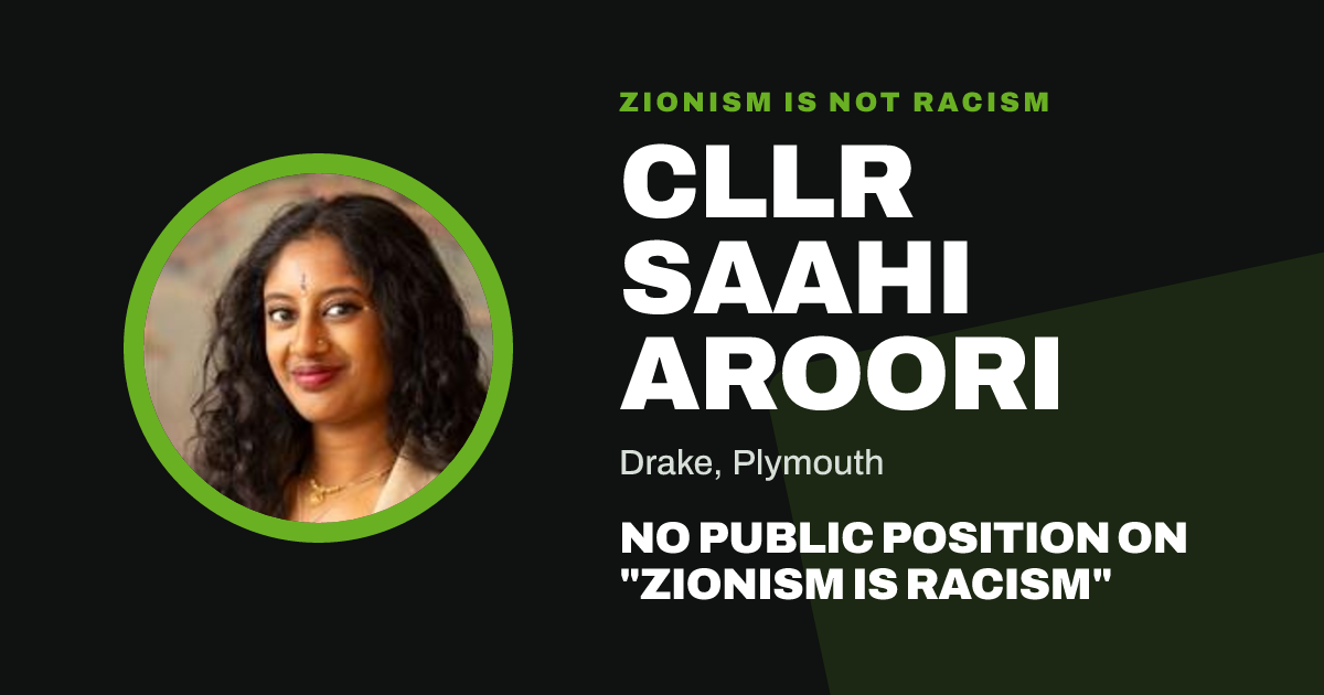 Share image: Cllr Saahi Aroori, Drake ward, Plymouth