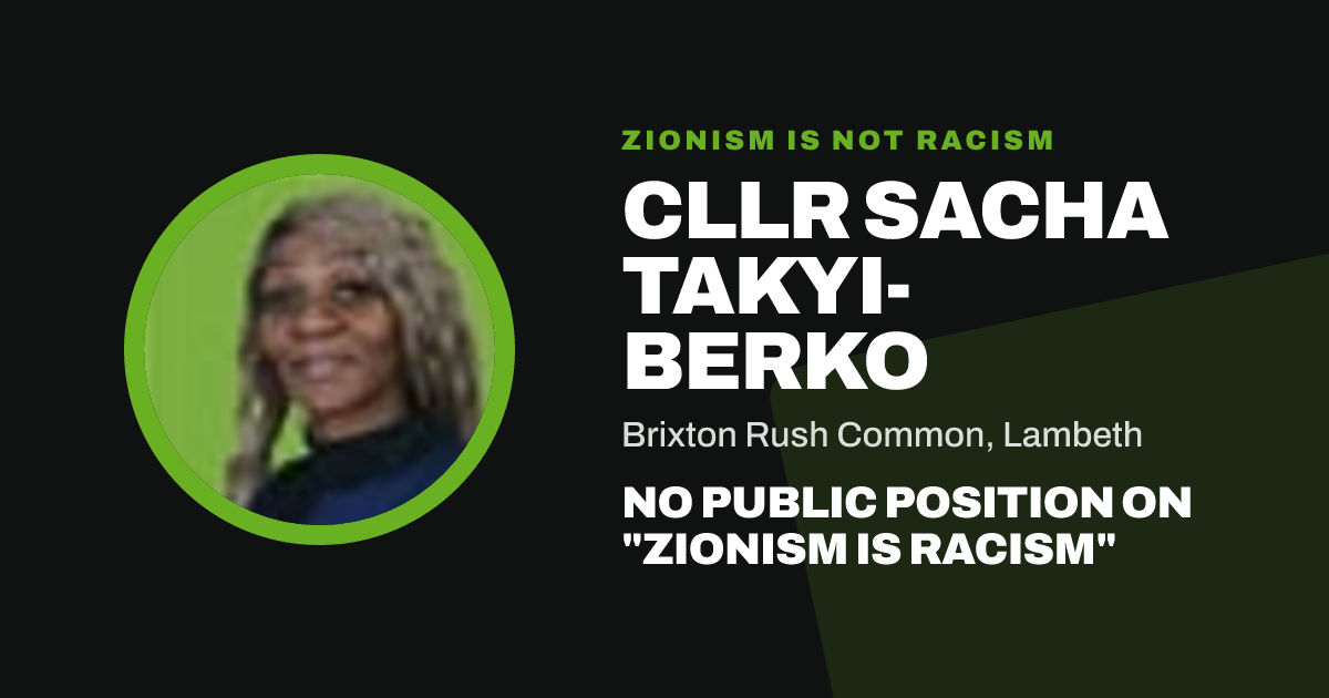 Share image: Cllr Sacha Takyi-Berko, Brixton Rush Common ward, Lambeth