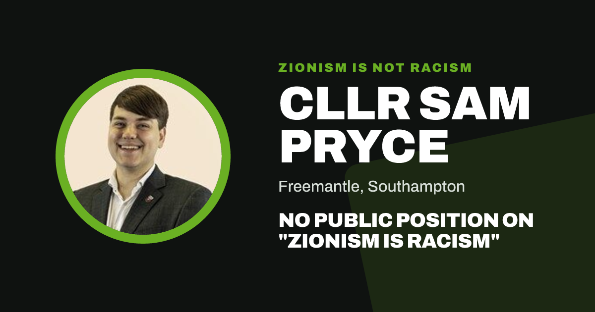 Share image: Cllr Sam Pryce, Freemantle ward, Southampton