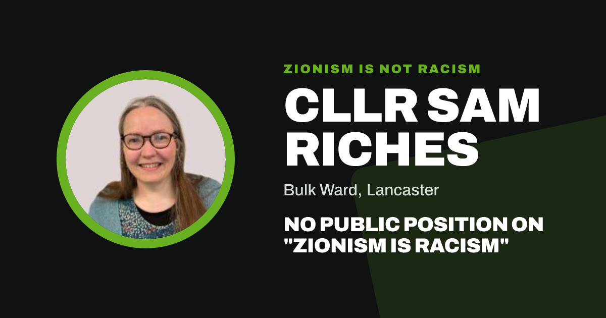 Share image: Cllr Sam Riches, Bulk Ward ward, Lancaster