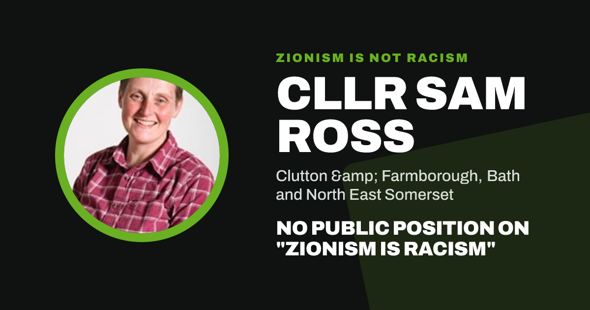 Share image: Cllr Sam Ross, Clutton & Farmborough ward, Bath and North East Somerset