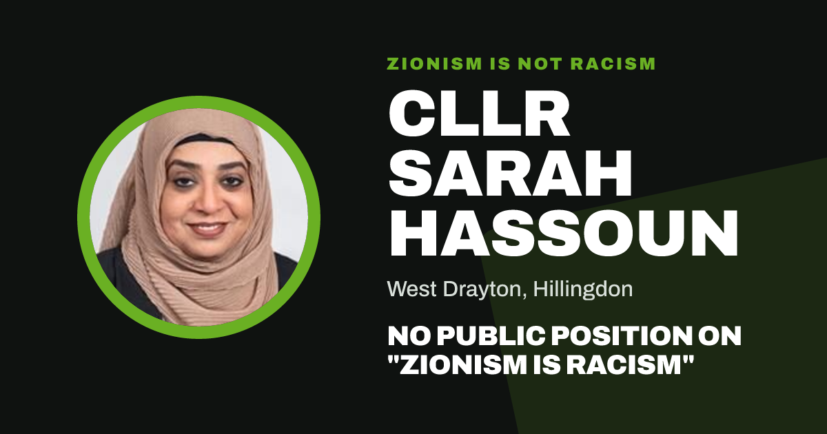 Share image: Cllr Sarah Hassoun, West Drayton ward, Hillingdon
