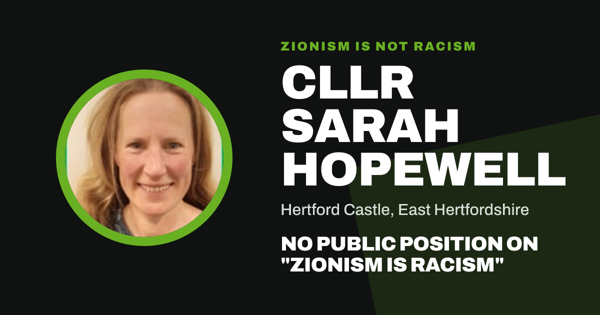 Share image: Cllr Sarah Hopewell, Hertford Castle ward, East Hertfordshire