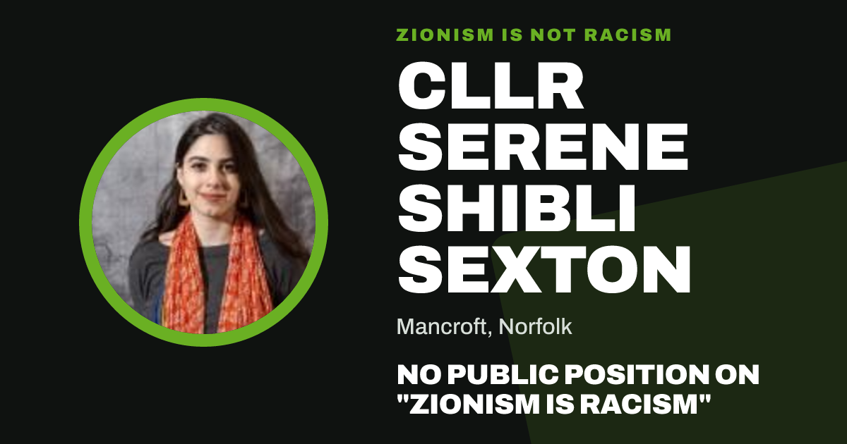 Share image: Cllr Serene Shibli Sexton, Mancroft ward, Norfolk