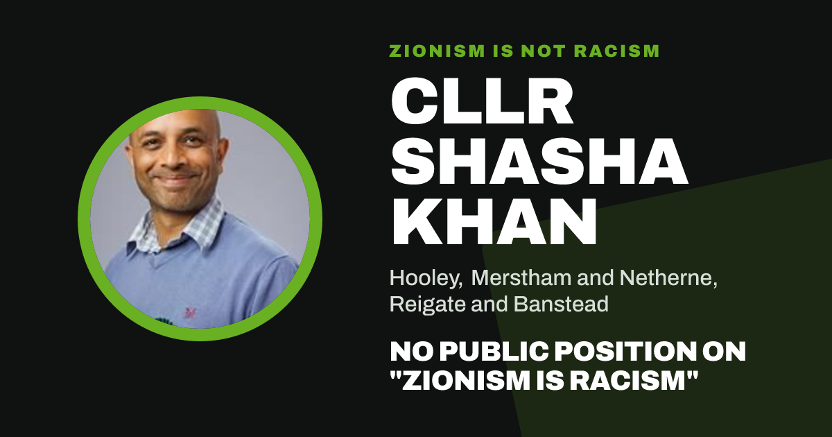 Share image: Cllr Shasha Khan, Hooley, Merstham and Netherne ward, Reigate and Banstead