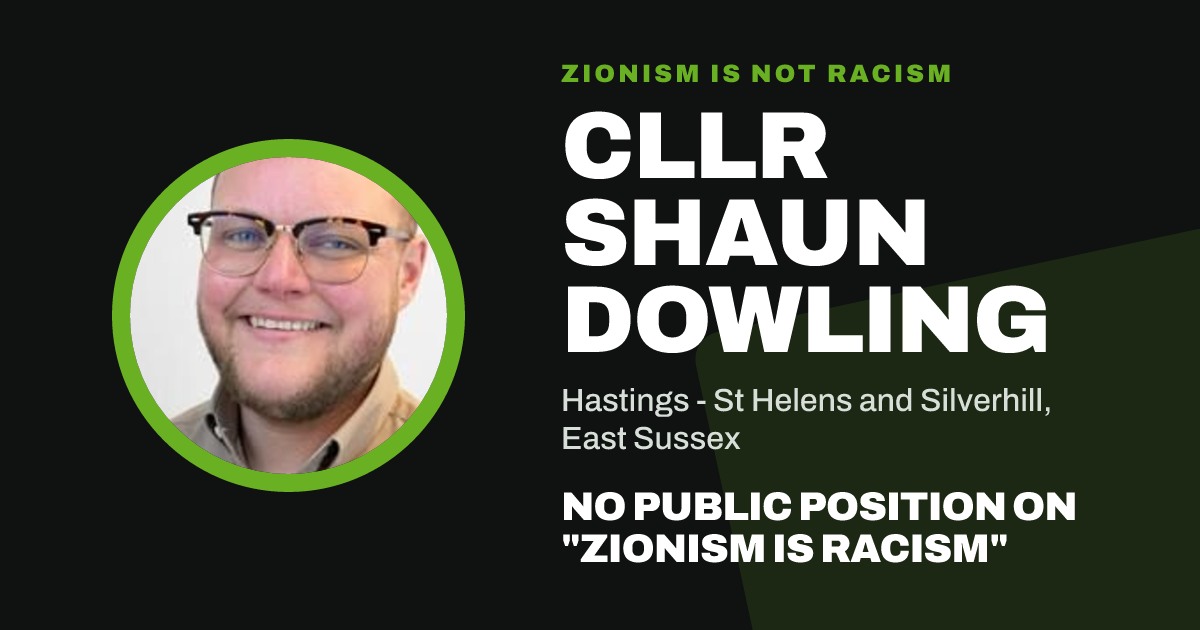 Share image: Cllr Shaun Dowling, Hastings - St Helens and Silverhill ward, East Sussex