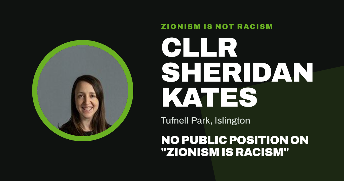 Share image: Cllr Sheridan Kates, Tufnell Park ward, Islington