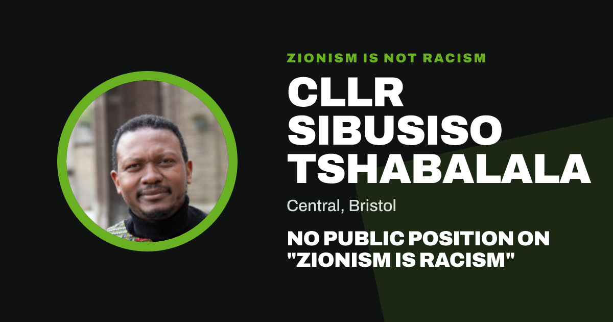 Share image: Cllr Sibusiso Tshabalala, Central ward, Bristol