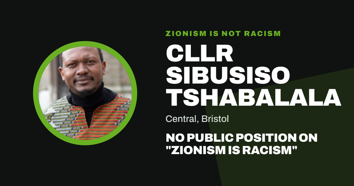 Share image: Cllr Sibusiso Tshabalala, Central ward, Bristol