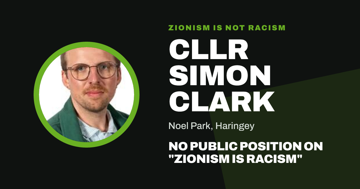 Share image: Cllr Simon Clark, Noel Park ward, Haringey