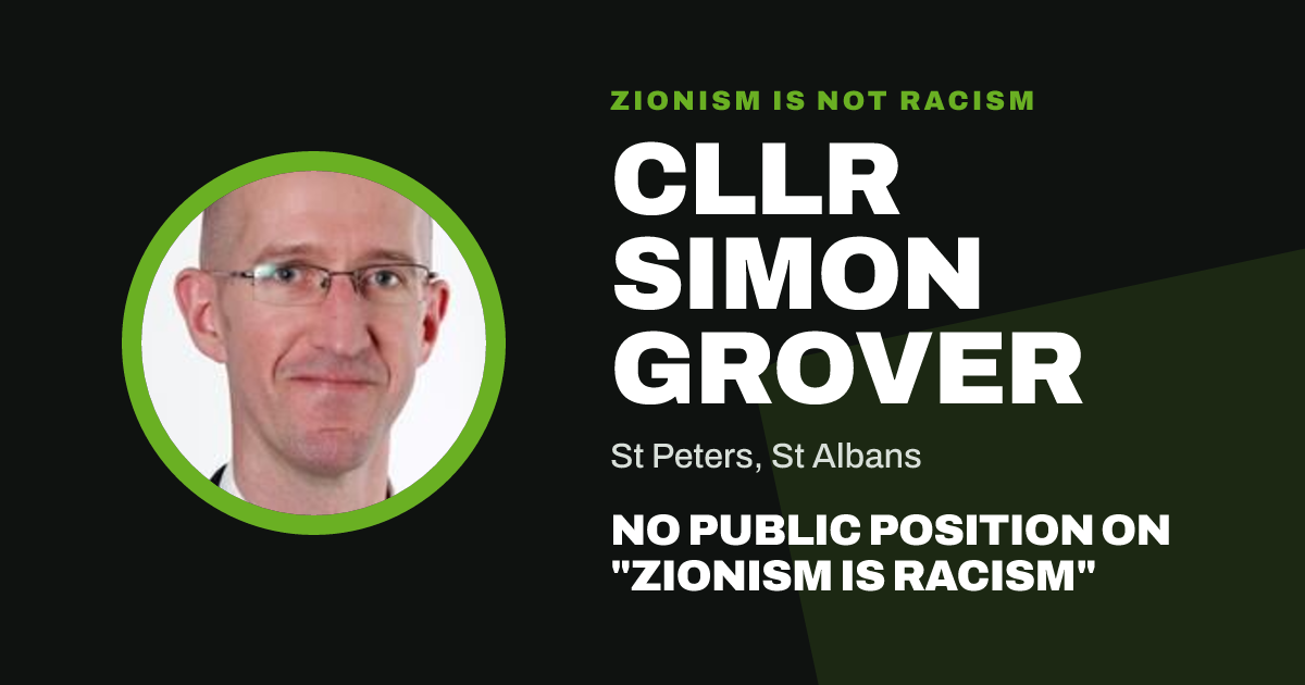 Share image: Cllr Simon Grover, St Peters ward, St Albans