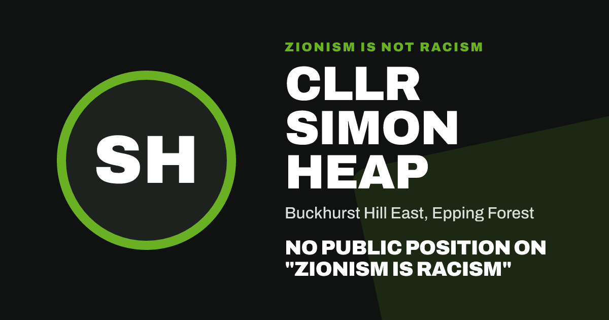 Share image: Cllr Simon Heap, Buckhurst Hill East ward, Epping Forest
