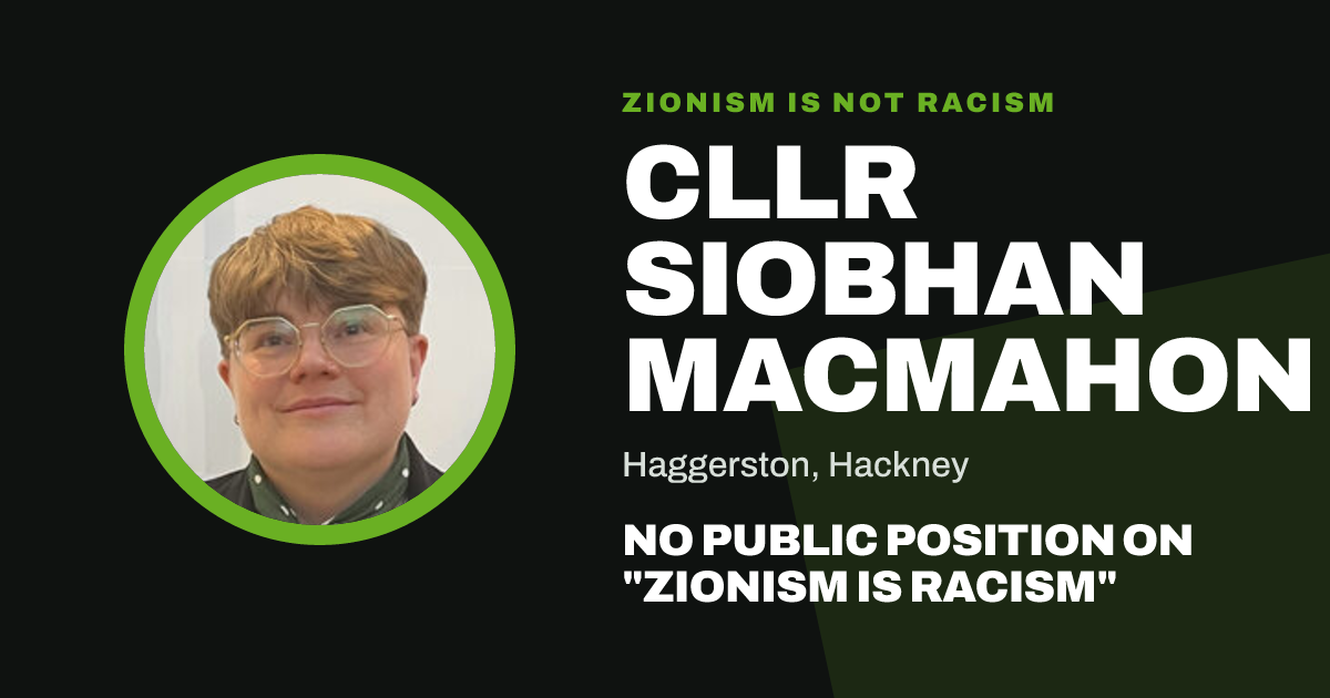 Share image: Cllr Siobhan MacMahon, Haggerston ward, Hackney