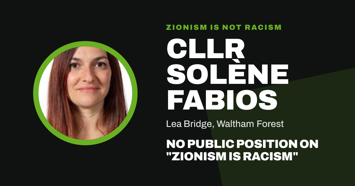 Share image: Cllr Solène Fabios, Lea Bridge ward, Waltham Forest