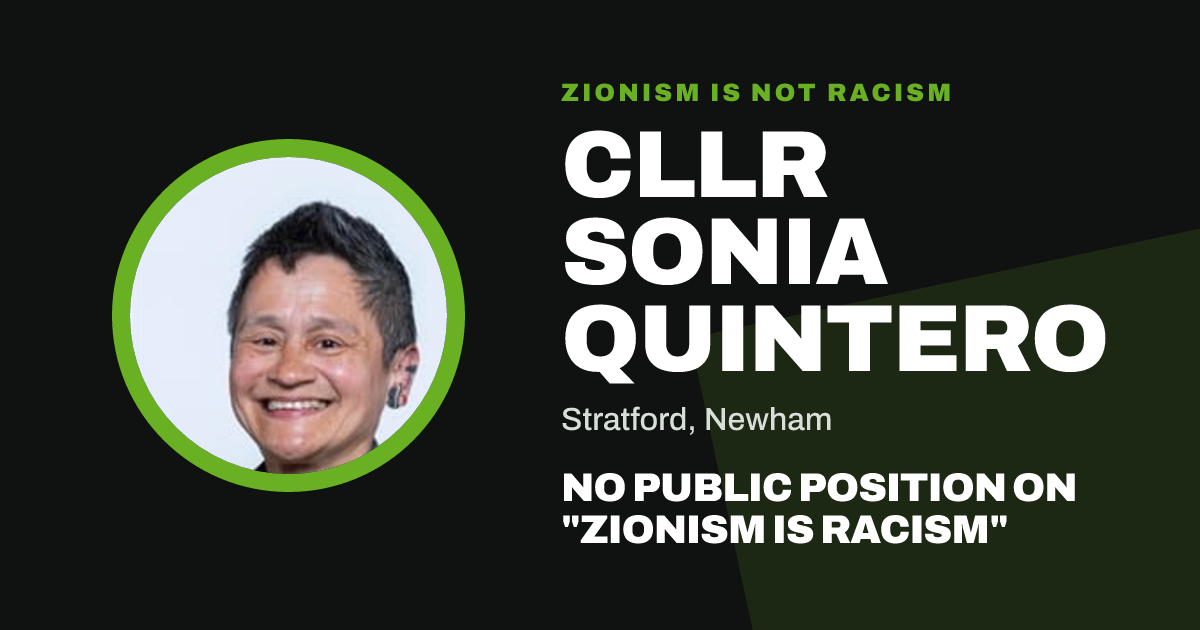 Share image: Cllr Sonia Quintero, Stratford ward, Newham