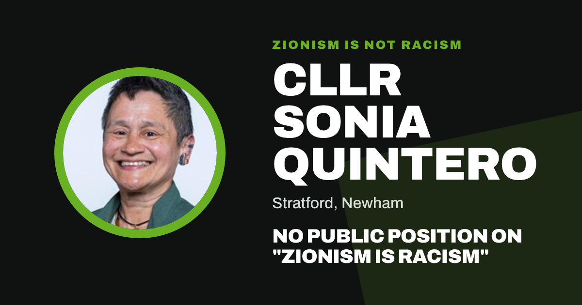 Share image: Cllr Sonia Quintero, Stratford ward, Newham