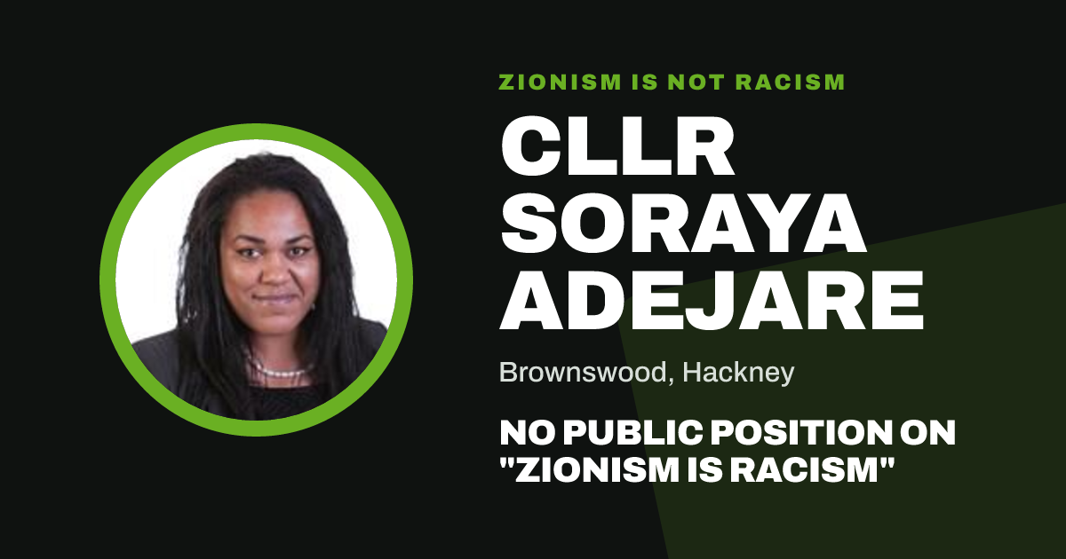 Share image: Cllr Soraya Adejare, Brownswood ward, Hackney