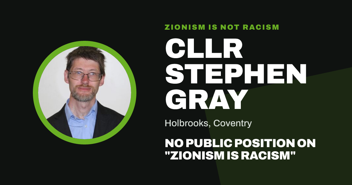 Share image: Cllr Stephen Gray, Holbrooks ward, Coventry