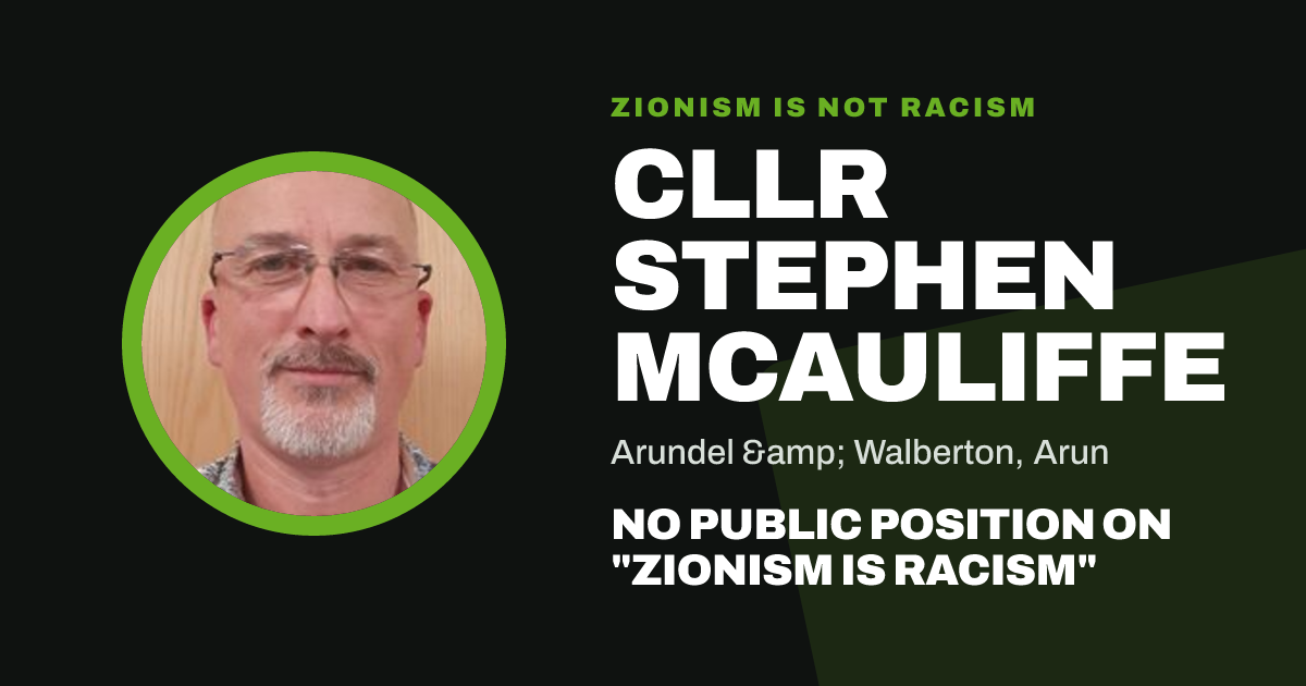 Share image: Cllr Stephen McAuliffe, Arundel & Walberton ward, Arun