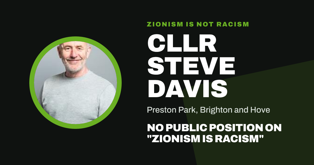 Share image: Cllr Steve Davis, Preston Park ward, Brighton and Hove