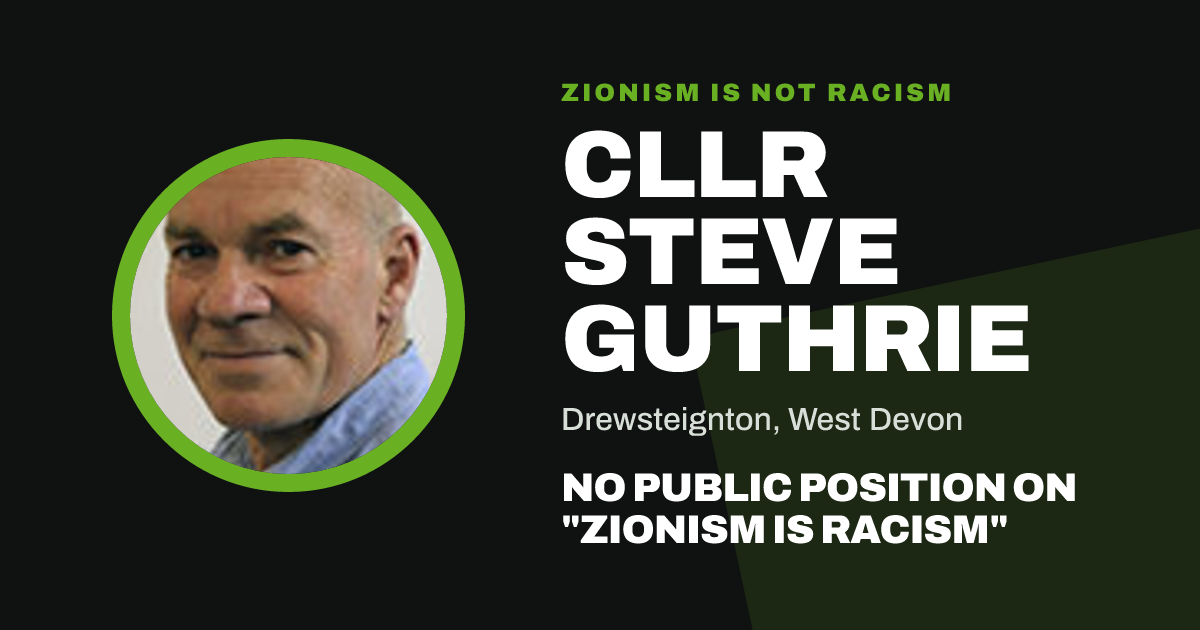Share image: Cllr Steve Guthrie, Drewsteignton ward, West Devon
