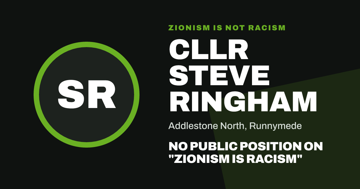 Share image: Cllr Steve Ringham, Addlestone North ward, Runnymede