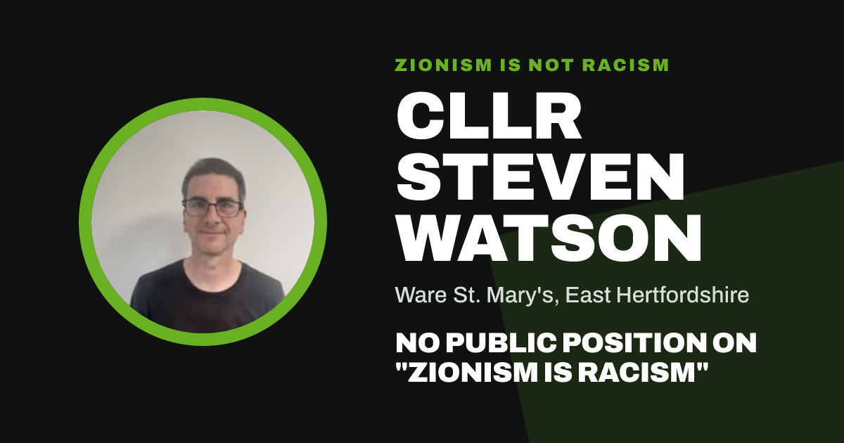 Share image: Cllr Steven Watson, Ware St. Mary's ward, East Hertfordshire
